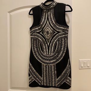Beautiful beaded and sequin mini dress